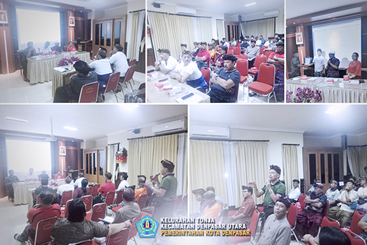 MELAKSANAKAN RAPAT SOSIALISASI PERATURAN DAERAH PROVINSI BALI NOMOR 1 TAHUN 2019