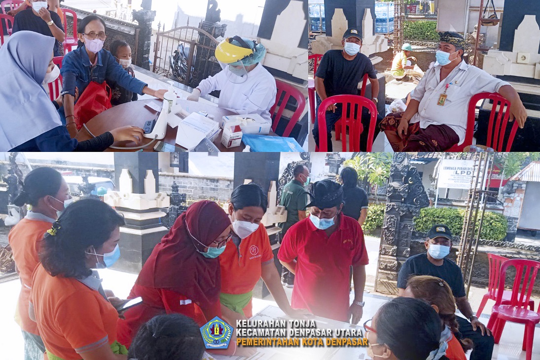 Memantau Kegiatan Screening dan Pembinaan Lansia Br. Oongan, kelurahan tonja, Kecamatan Denpasar Utara 